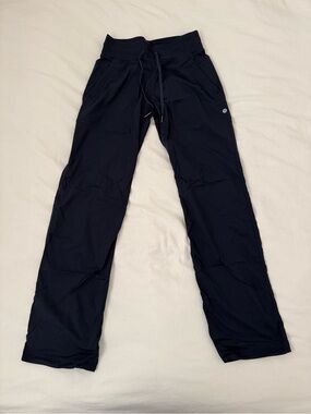 lululemon navy dance studio pants